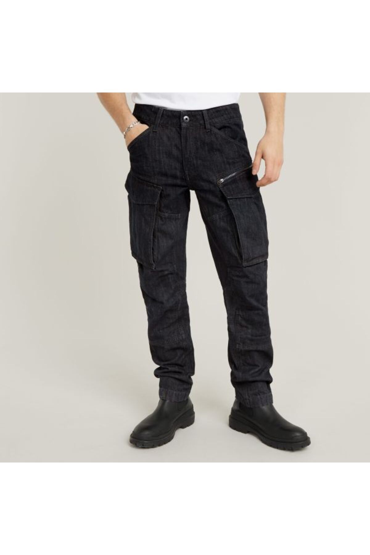 G-STAR RAW-Rovic Zip 3D - بنطال جينز بقصة عادية 1