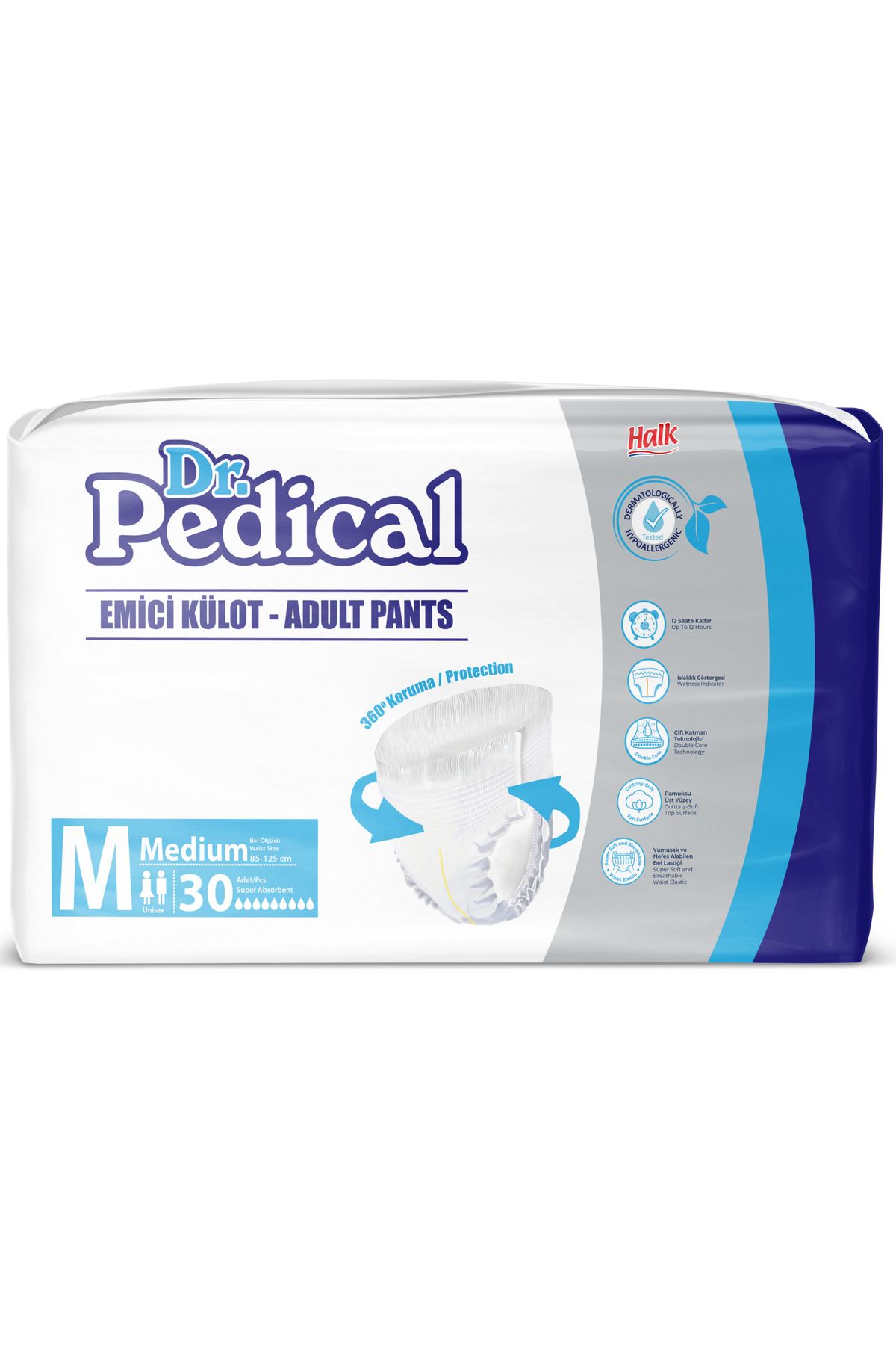 Dr.Pedical Emici Külot Medium Beden 30 Adet