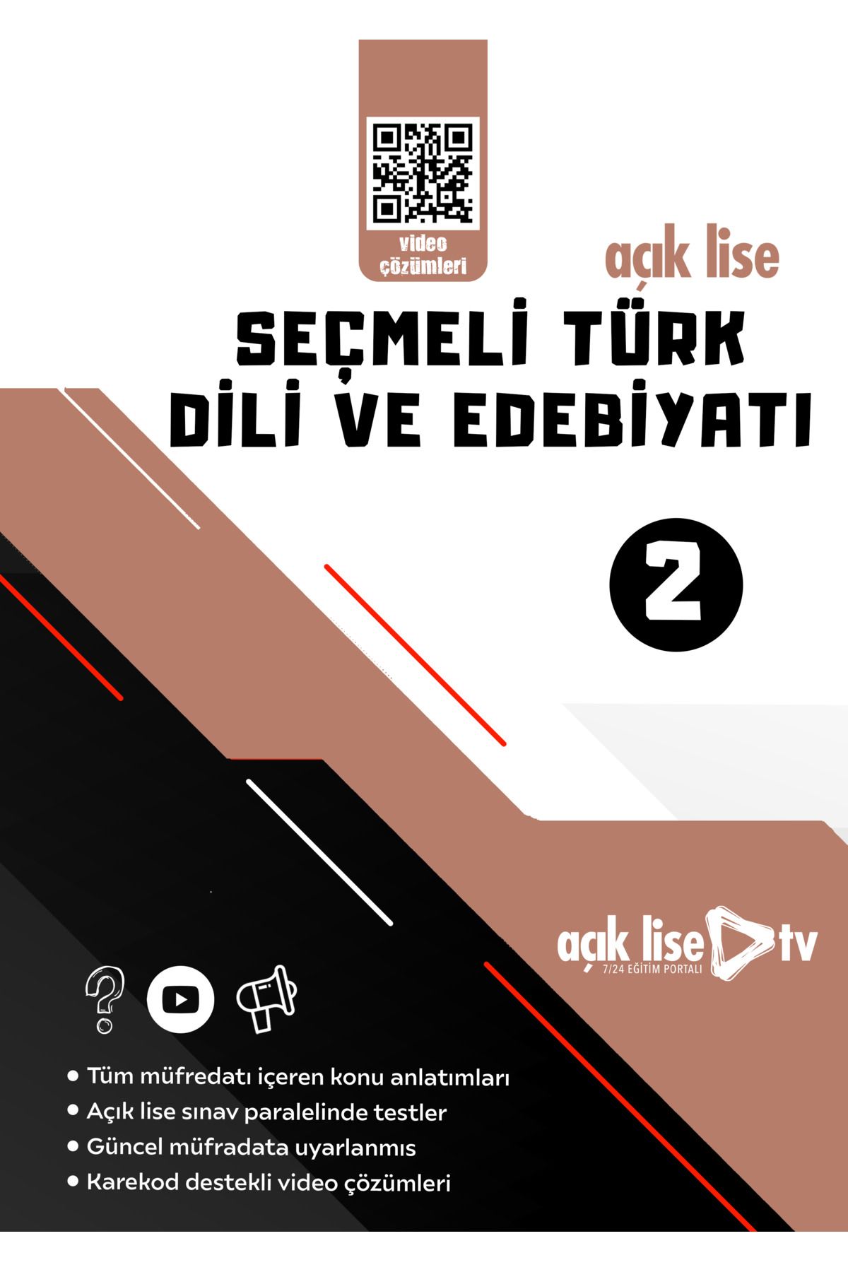 Açık Lise TV Açık Lise Seçmeli Türk Dili Ve Edebiyatı 2 - Konu Soru - Güncel Müfredat