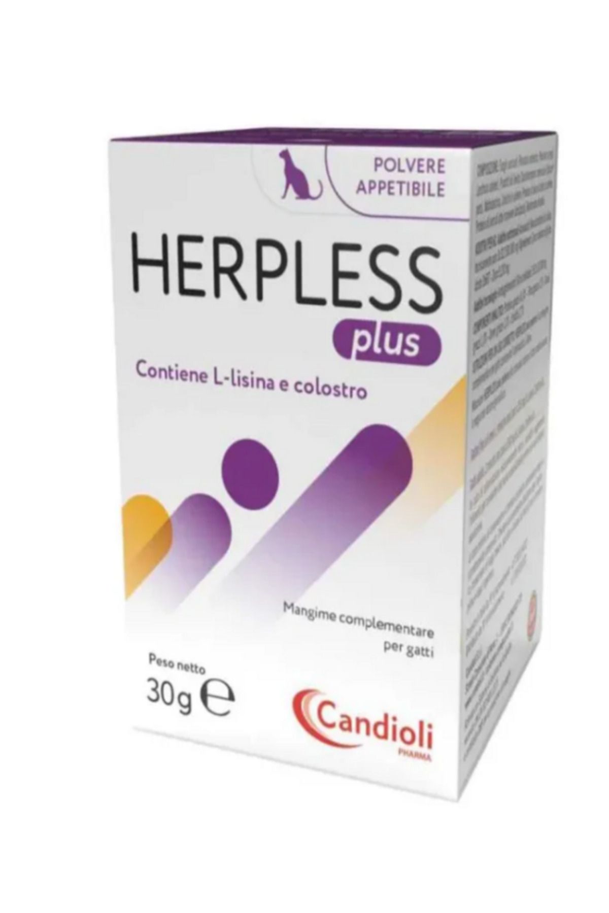 candioli Cat Herpless Plus - Kedi L-Lizin Kolostrum İçeren Bağışıklk Güçlendirici Toz 30gr