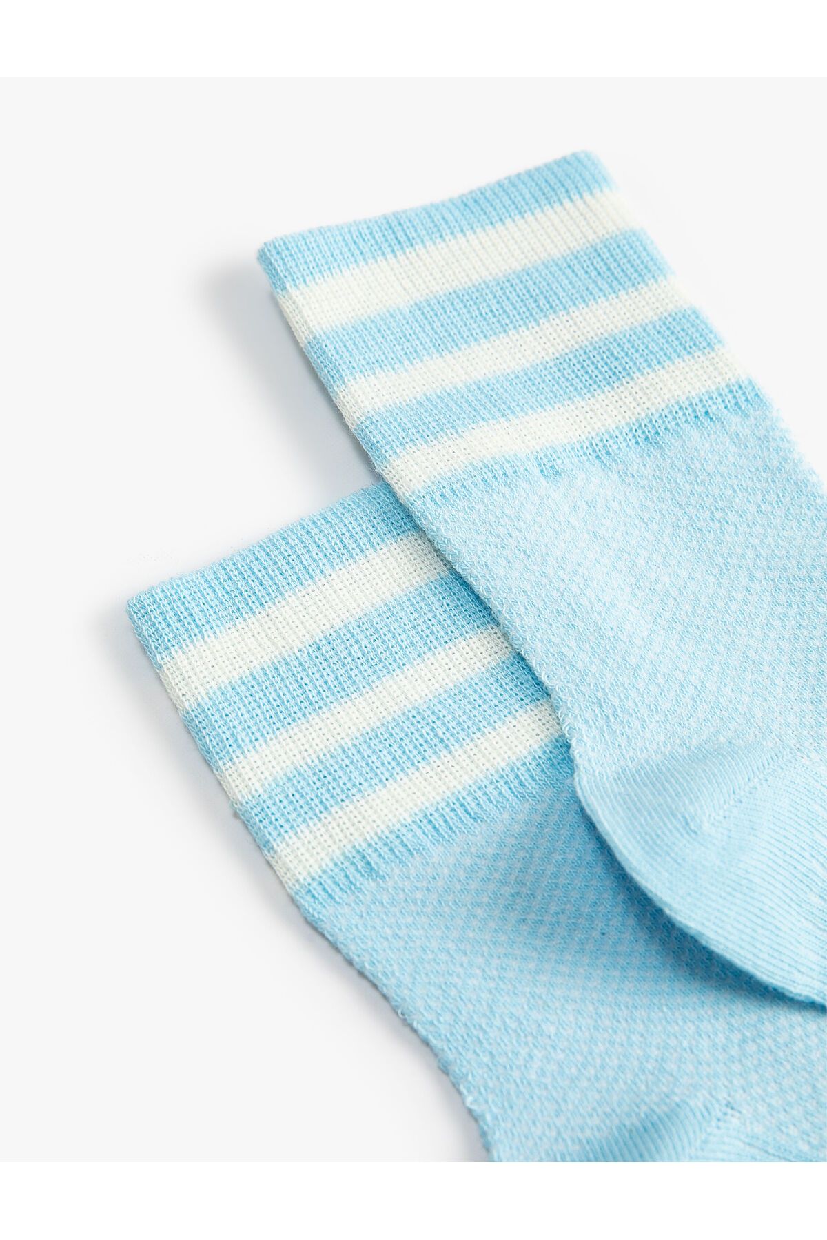 Koton-Socket Socks with Stripe Detail 3