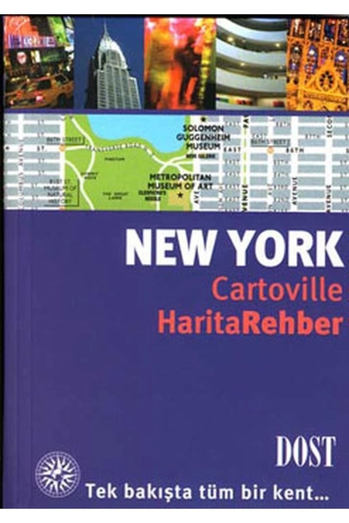 Genel Markalar Cartoville Harita Rehber New York (CİLTLİ)