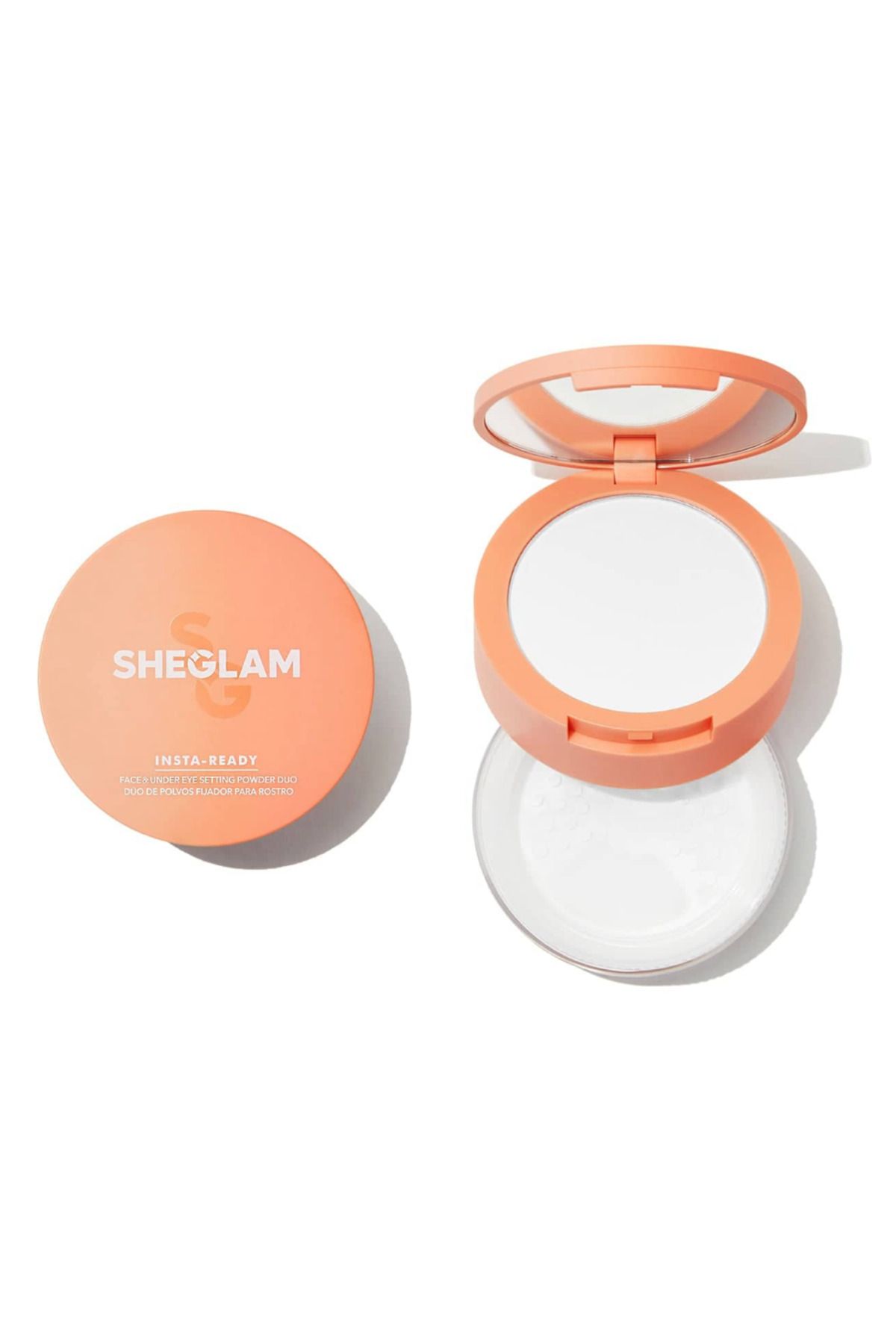 SHEGLAM Insta-Ready Face & Under Eye Setting Powder Duo-Translucent