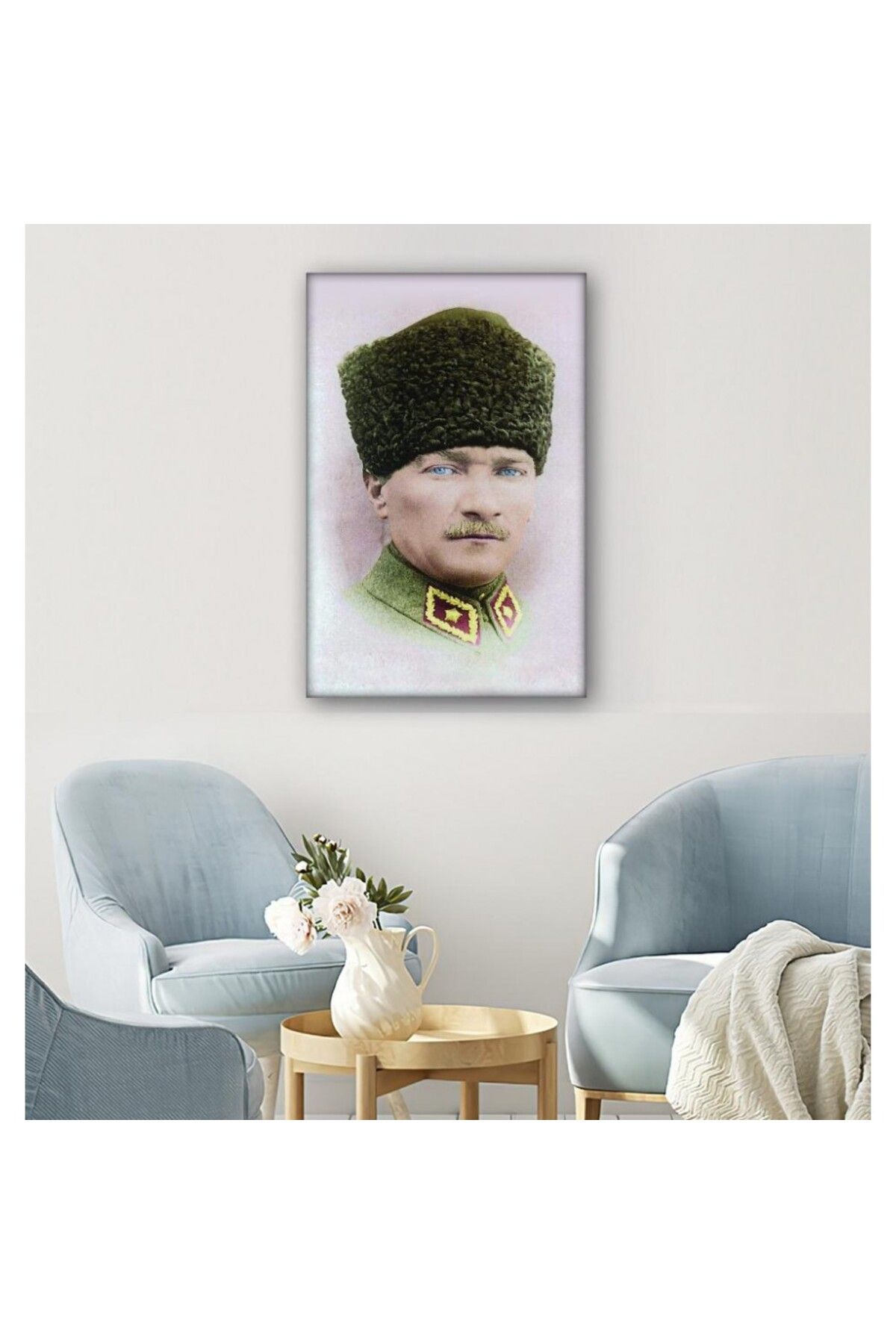 OK AKSESUAR Kanvas Tablo Atatürk (EvOfis )