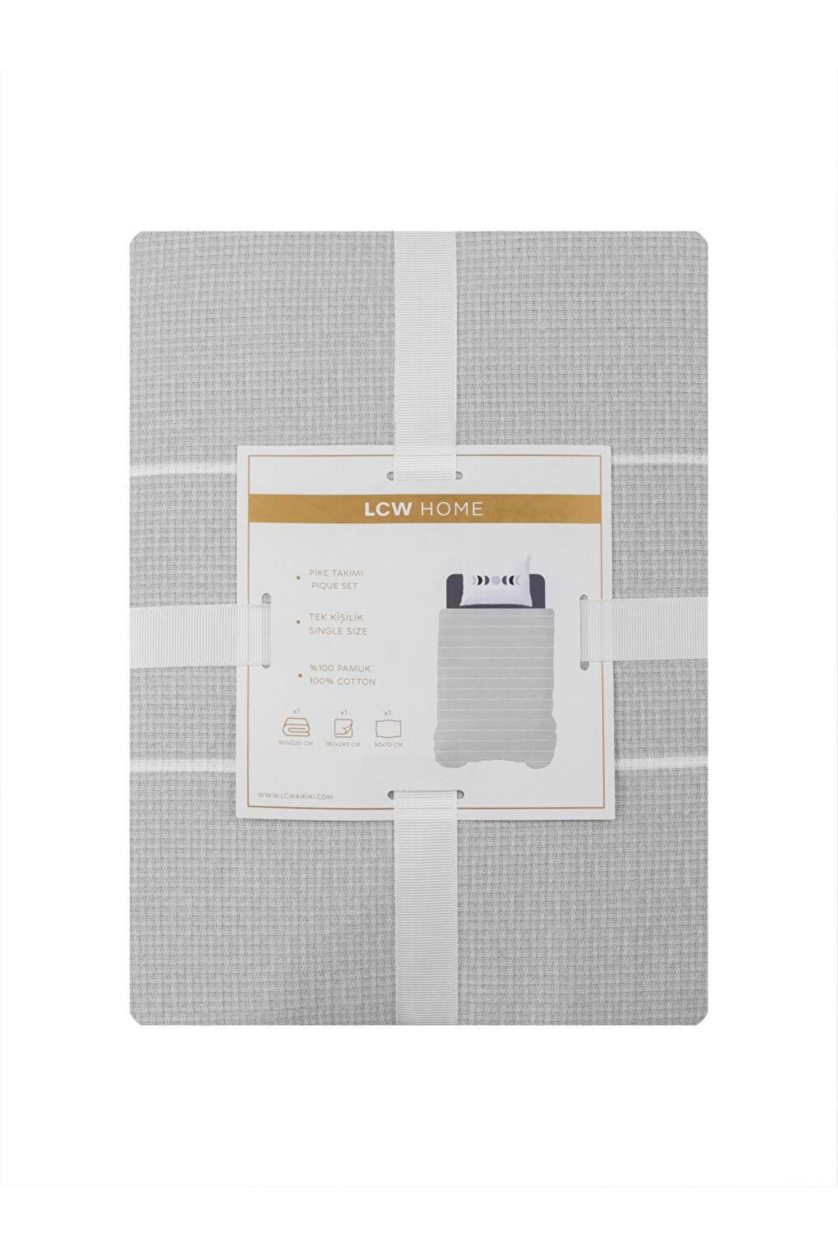 LC Waikiki-مجموعة بيكيه مفردة منقوشة من LCW HOME (S4) 8