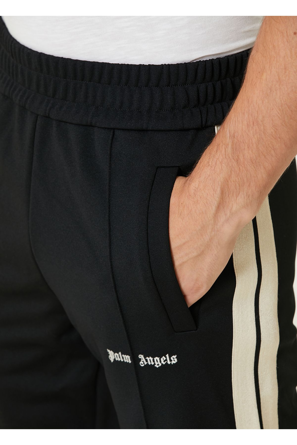 Palm Angels-Black Sweatpants Size: m 4
