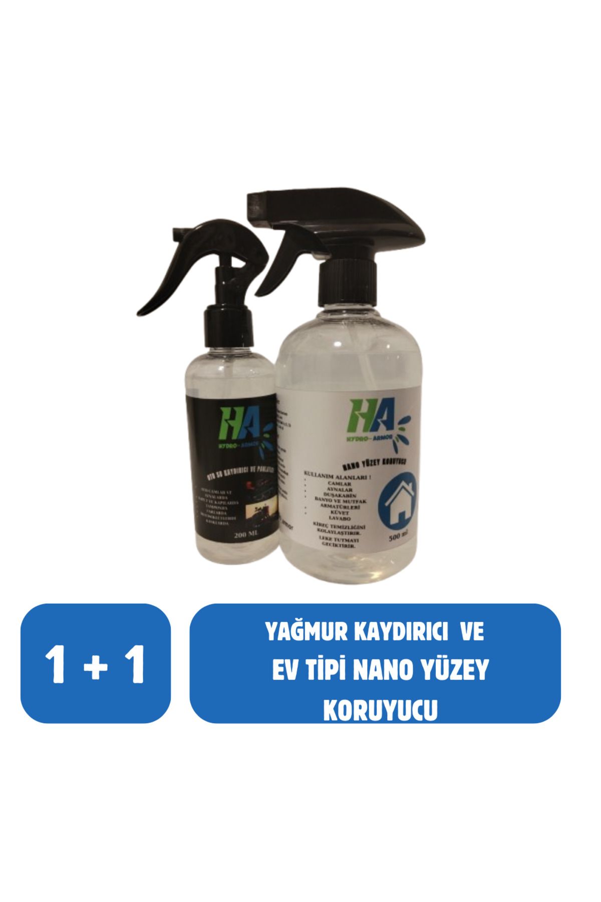 Hydroarmor OTO SU İTİCİ,PARLATICI VE EV TİPİ NANO YÜZEY KORUYUCU 2 Lİ