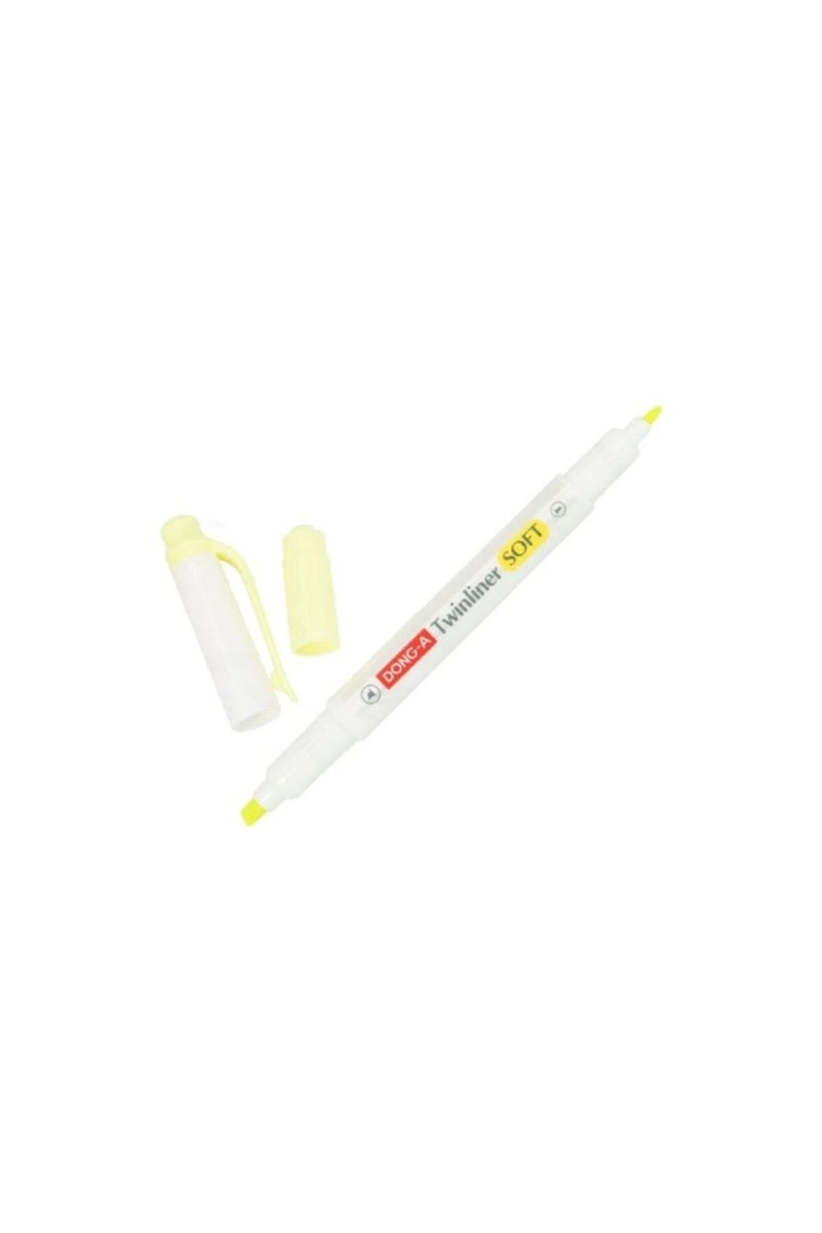 Dong-A-Donga Twinler Soft Yellow N/05 Highlighter Double Sided 2