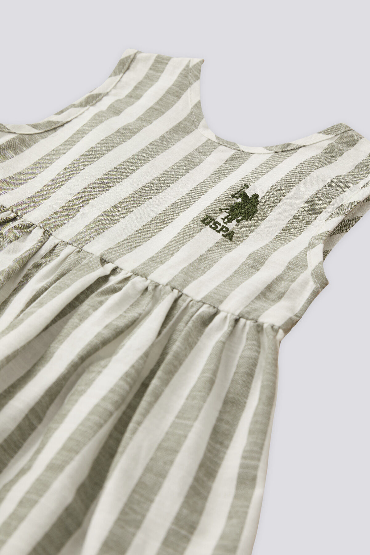 U.S. Polo Assn. U.S. Polo Assn Kız Bebek Vizon Elbise fotoğrafı 2 (önizleme)