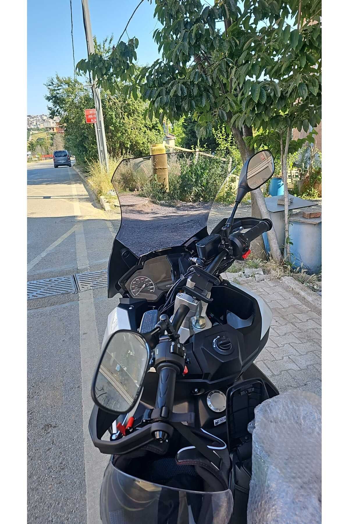 Peugeot XP 400 Siperlik Ön Cam 2023-2025 Model 65cm Füme Renkli 4mm UZUN CAM