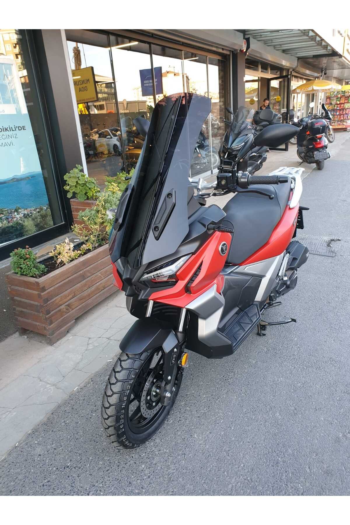 Voge SR1 ADV Siperlik Ön Cam 2023-2025 Model 71cm Siyah Renkli 4mm