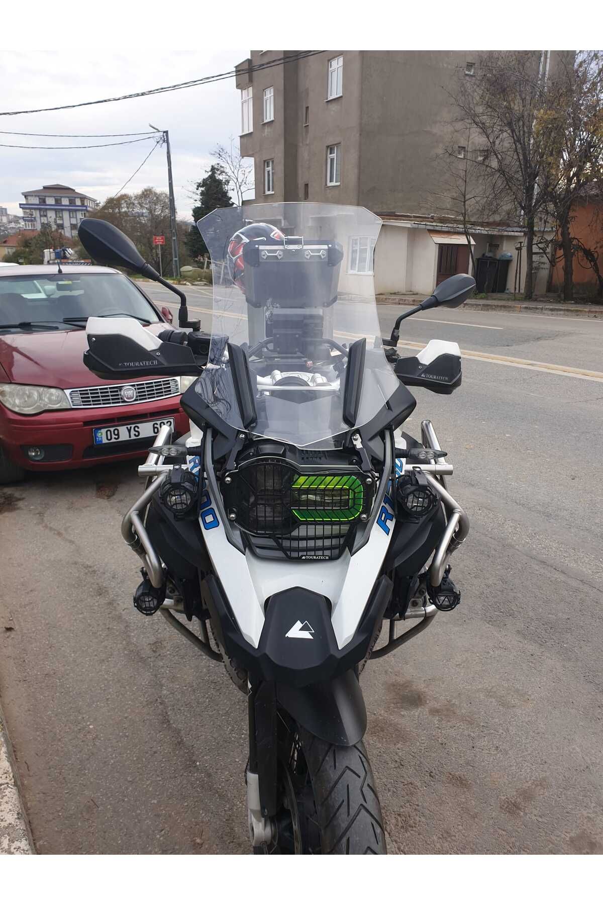 Bmw R 1200 1250 GS Siperlik Ön Cam 2013 2024 Model 52cm Şeffaf Renkli 4mm