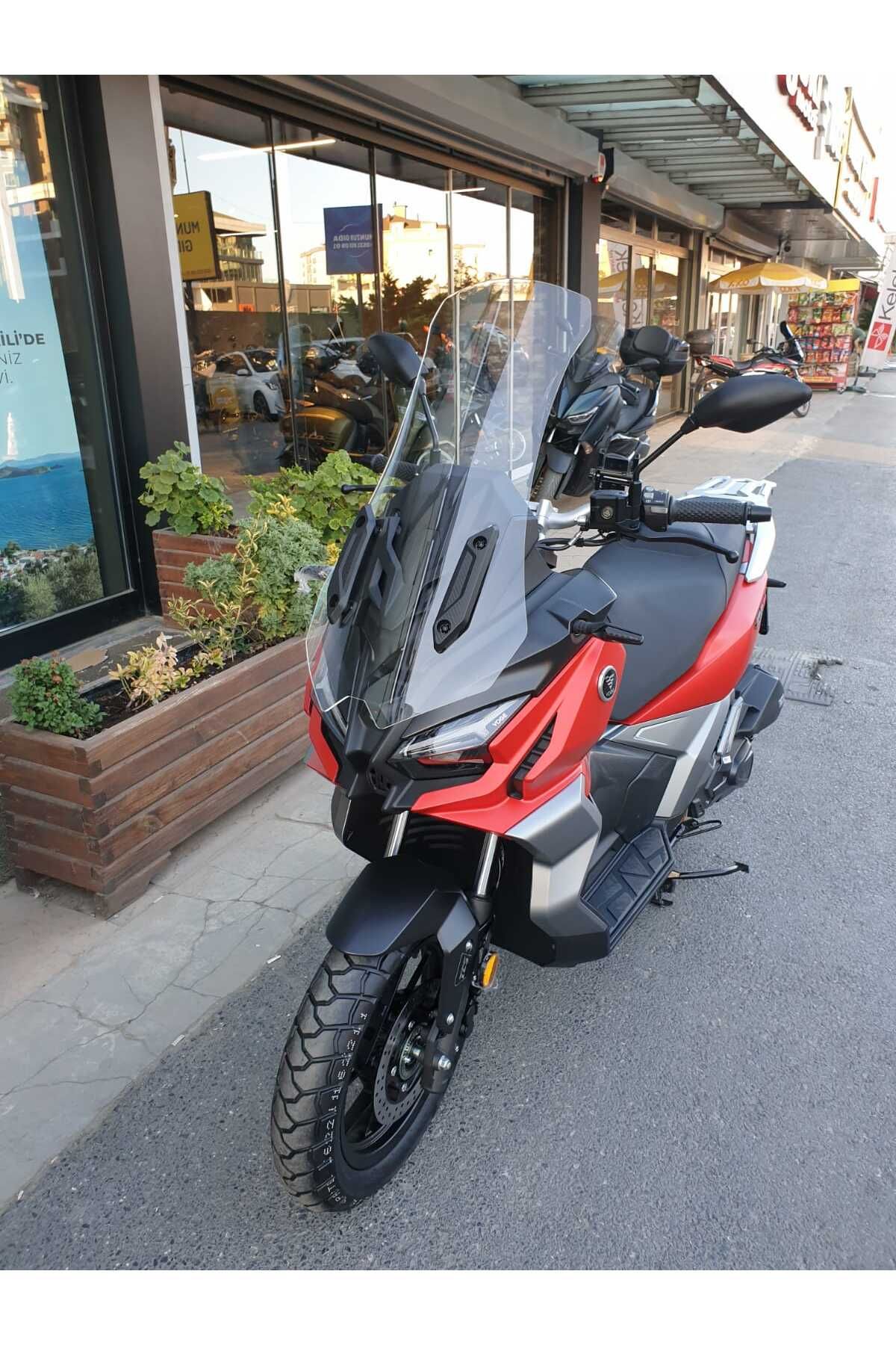Voge SR1 ADV Siperlik Ön Cam 2023-2025 Model 71cm Şeffaf Renkli 4mm
