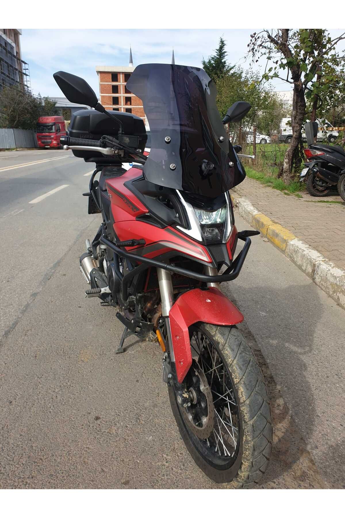 Voge DS 300 Siperlik Ön Cam 2021-2025 Model 55cm Siyah Renkli 4mm
