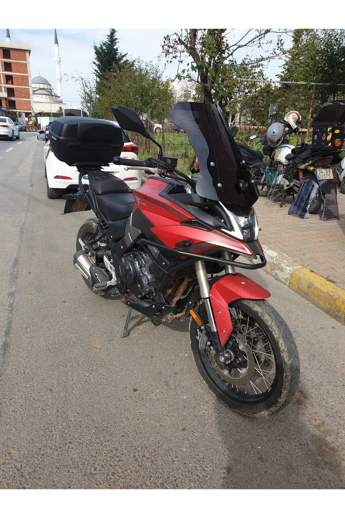 Voge DS 300 Siperlik Ön Cam 2021-2025 Model 55cm Siyah Renkli 4mm