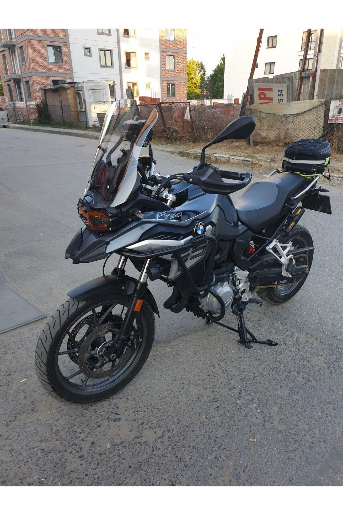 Bmw F750 Siperlik Ön Cam 2018-2023 Model 48cm Şeffaf Renkli 4mm