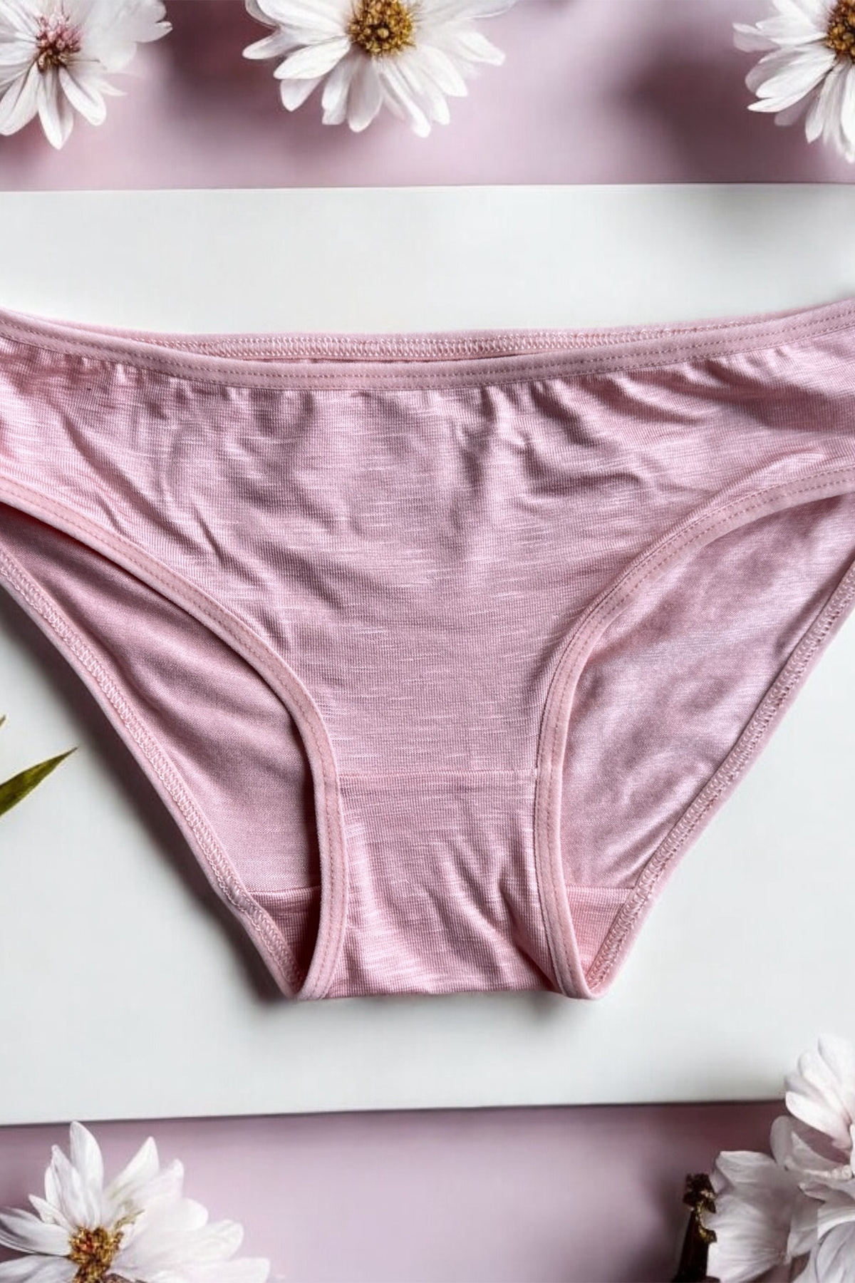 BLİSS WEAR FASHION-Women's 5-Piece Combed Cotton Panties 3