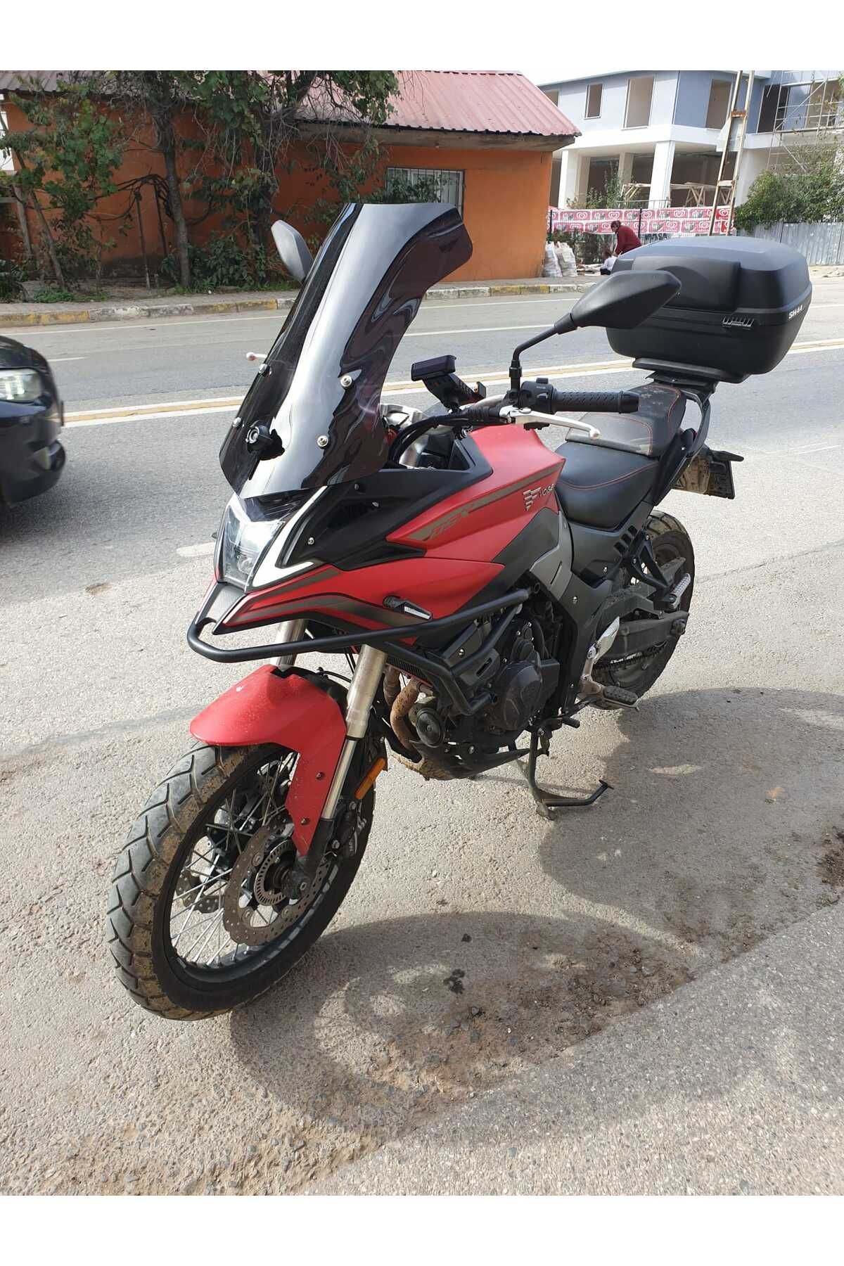 Voge DS 300 Siperlik Ön Cam 2021-2025 Model 55cm Siyah Renkli 4mm