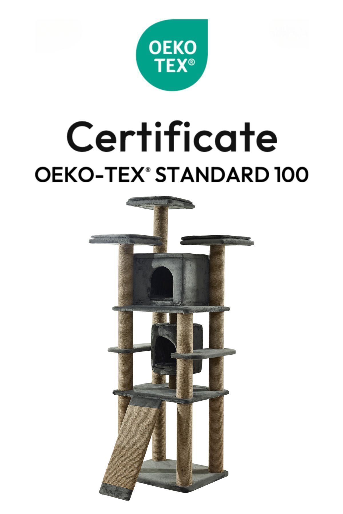 Pet Dreams-Maya Luxury Cat Tree - Scratching and Resting Features 4