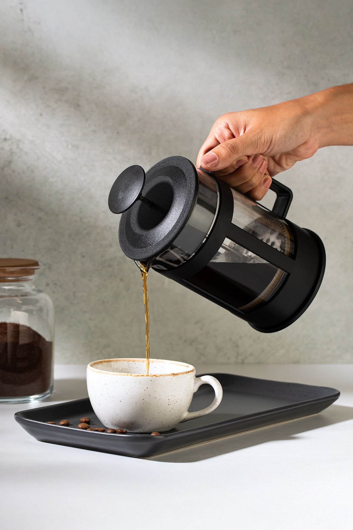 Nehir Velvet 350 ML Borosilikat French Press