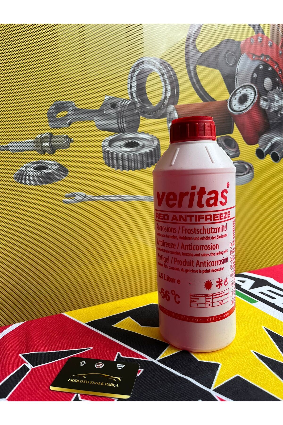 VERITAS Antifiriz Kırmızı 1,5 Lt