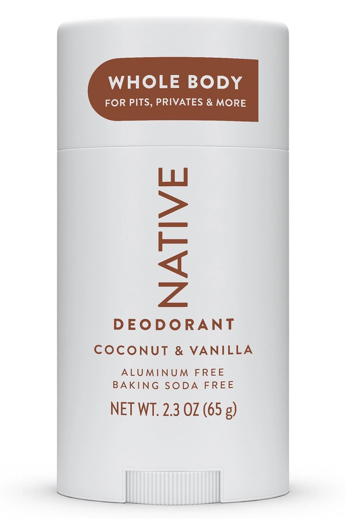 Native Coconut & Vanilla Alüminyum İçermeyen Stick Deodorant 65GR