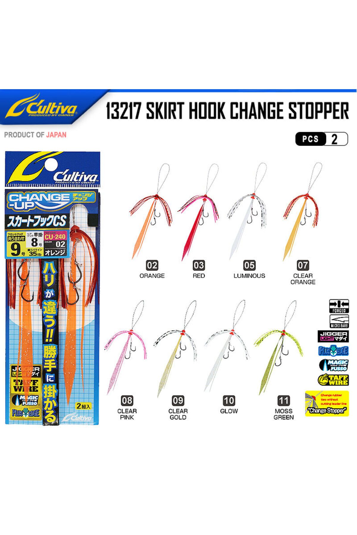 cultiva 13217 Skirt Hook Change Stopper