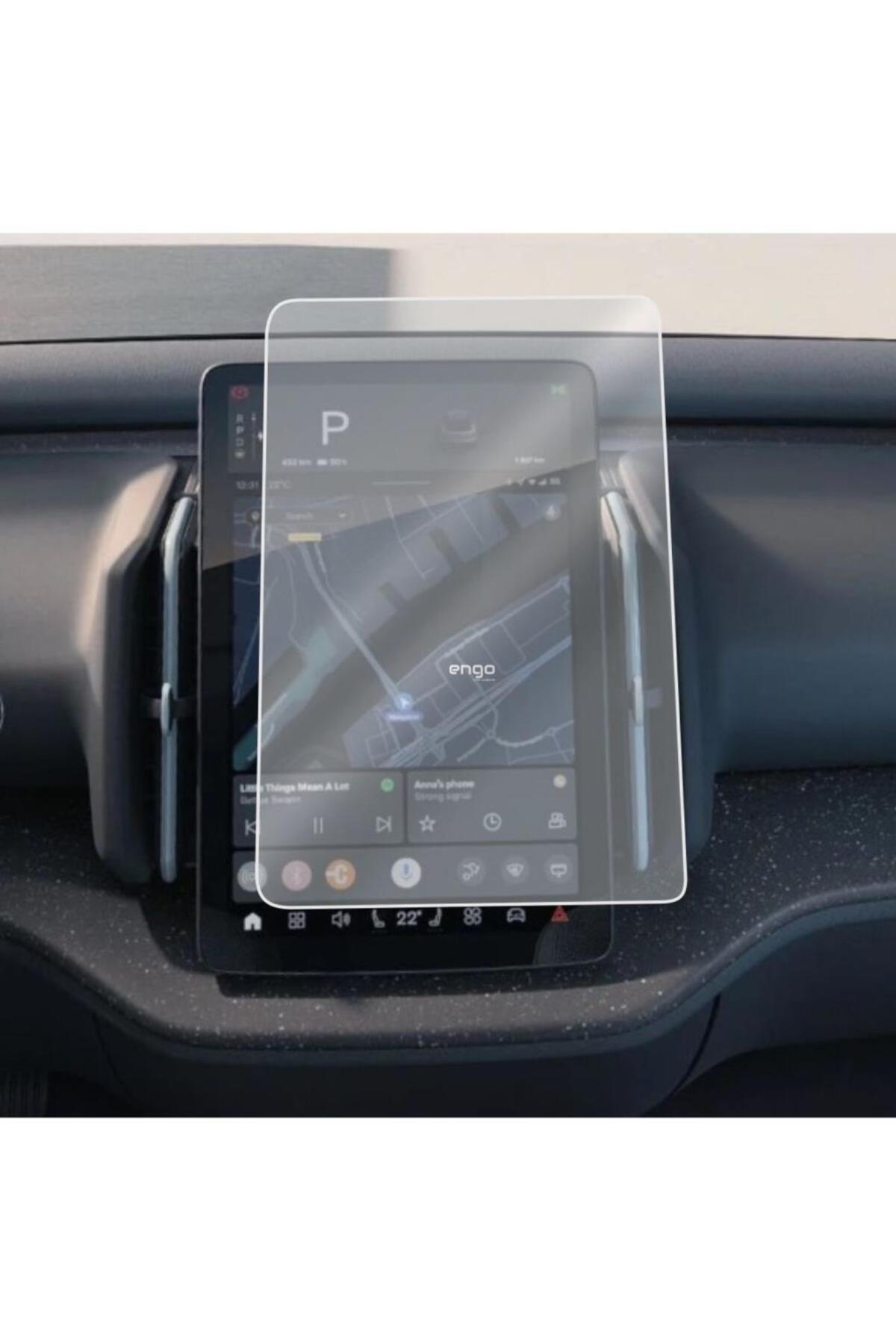 Engo Volvo EX30 12.3 inç Mat Ekran Koruyucu Multimedya Navigasyon