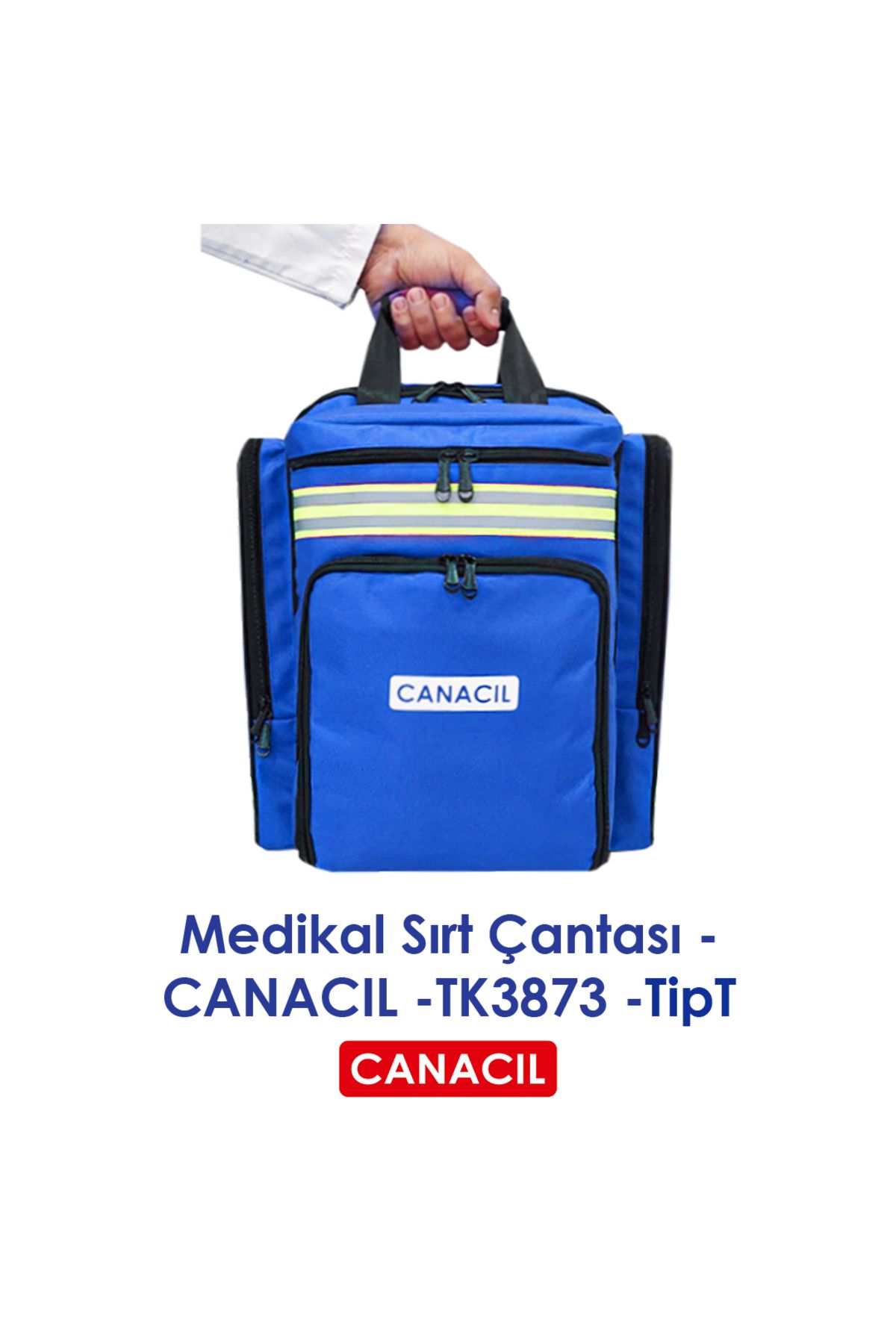 CANACIL TipT Medikal Sırt Çantası - CANACIL -TK3873 - Saks