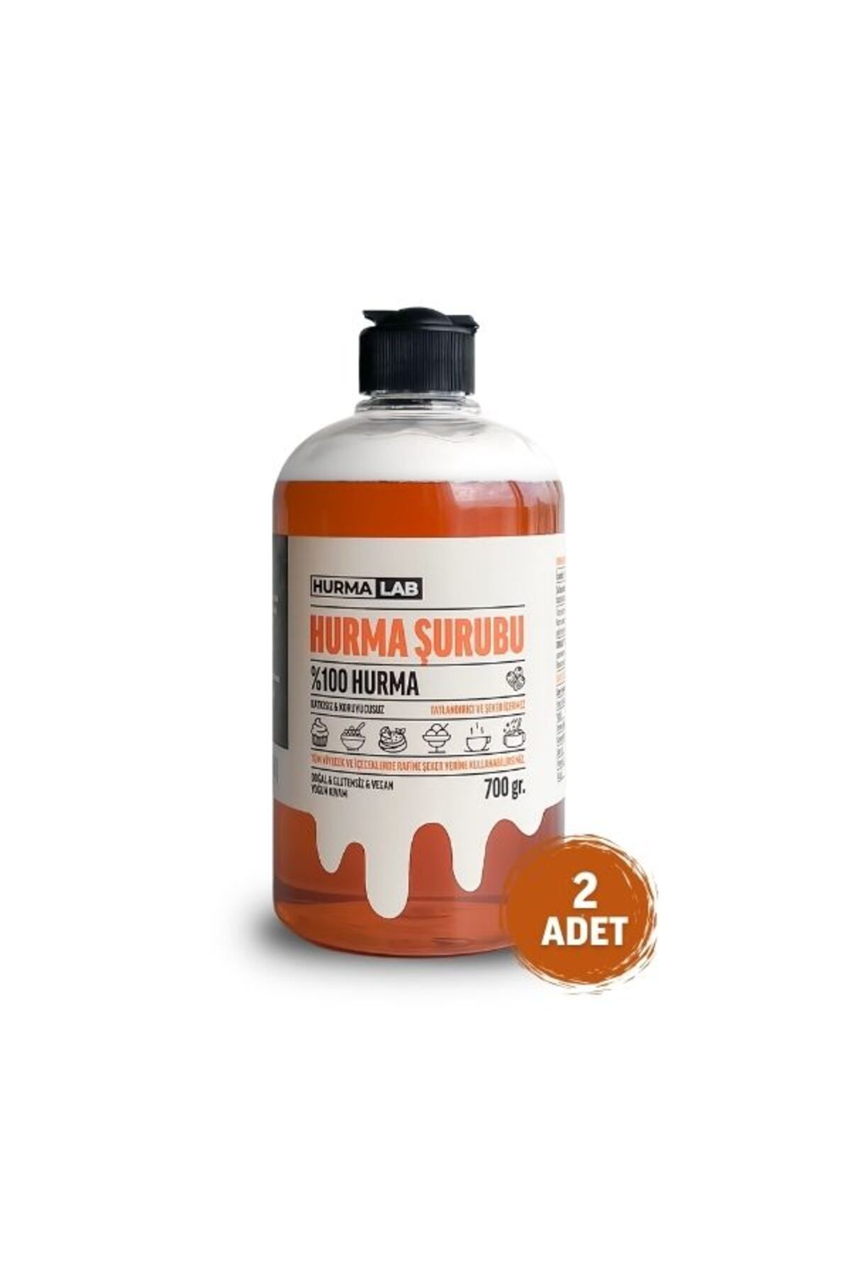 HurmaLab Hurma Şurubu (HURMA SUYU) 700 Gr. 2'li