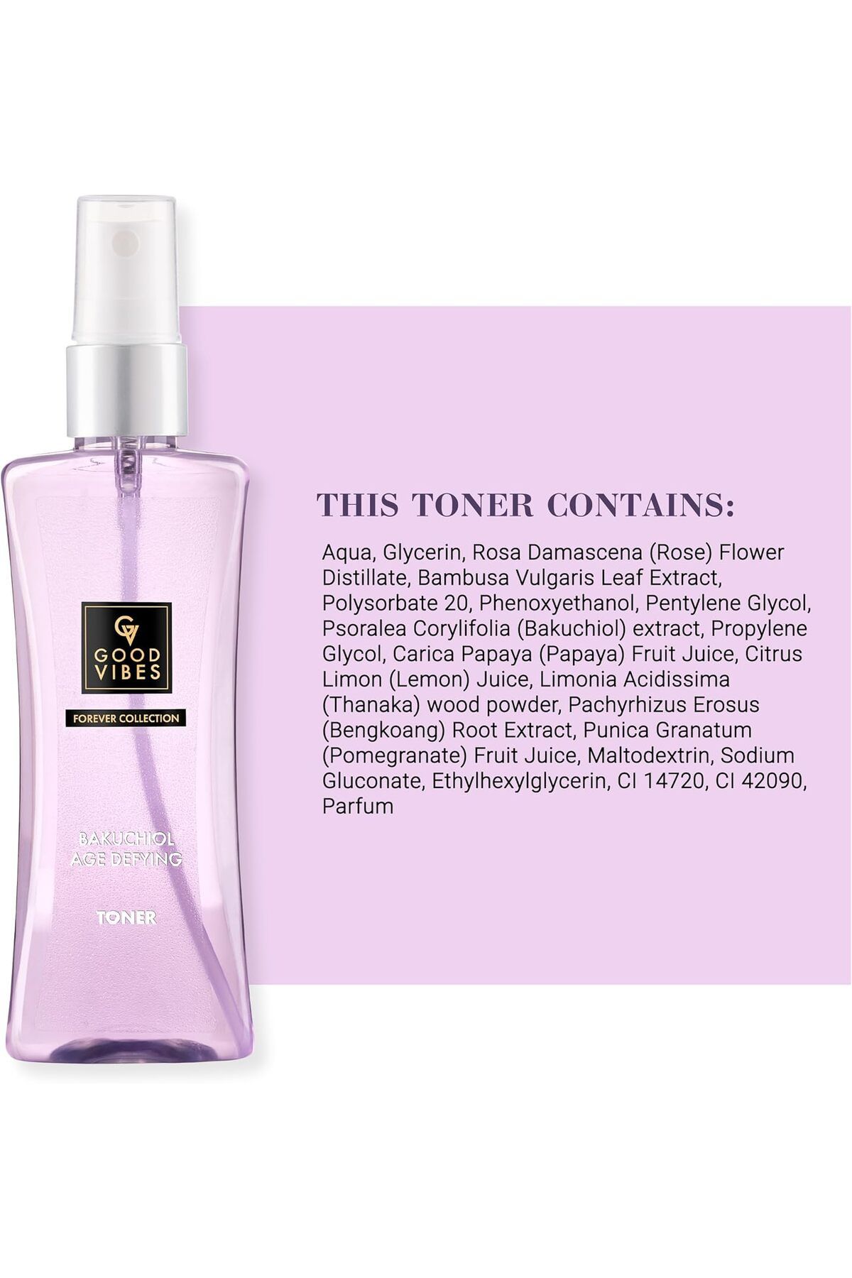 Good Vibes-Bakuchiol Age Defying Toner 100ml 4