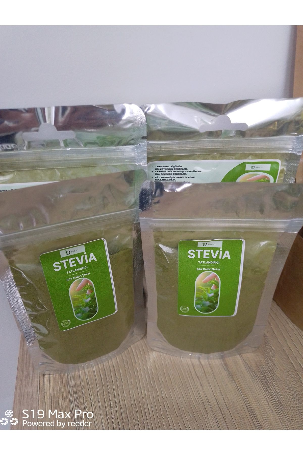 Stevia 75 gr Toz Doğay Organik Sıfır Kalori Sekeri