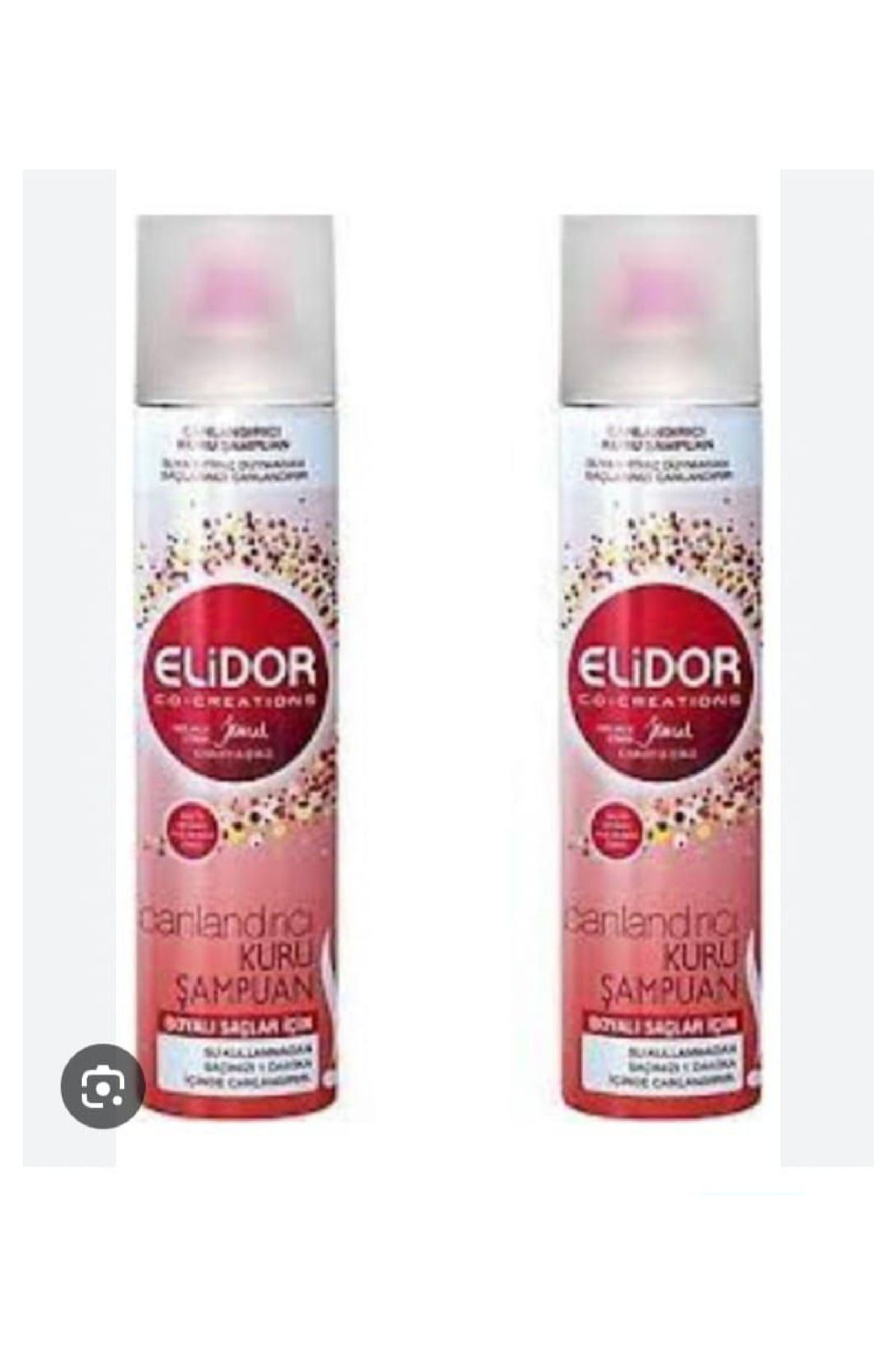 Elidor Canlandırıcı Kuru Şampuan Boyalı Saçlara Hacim Veren 250ml X2 Adet