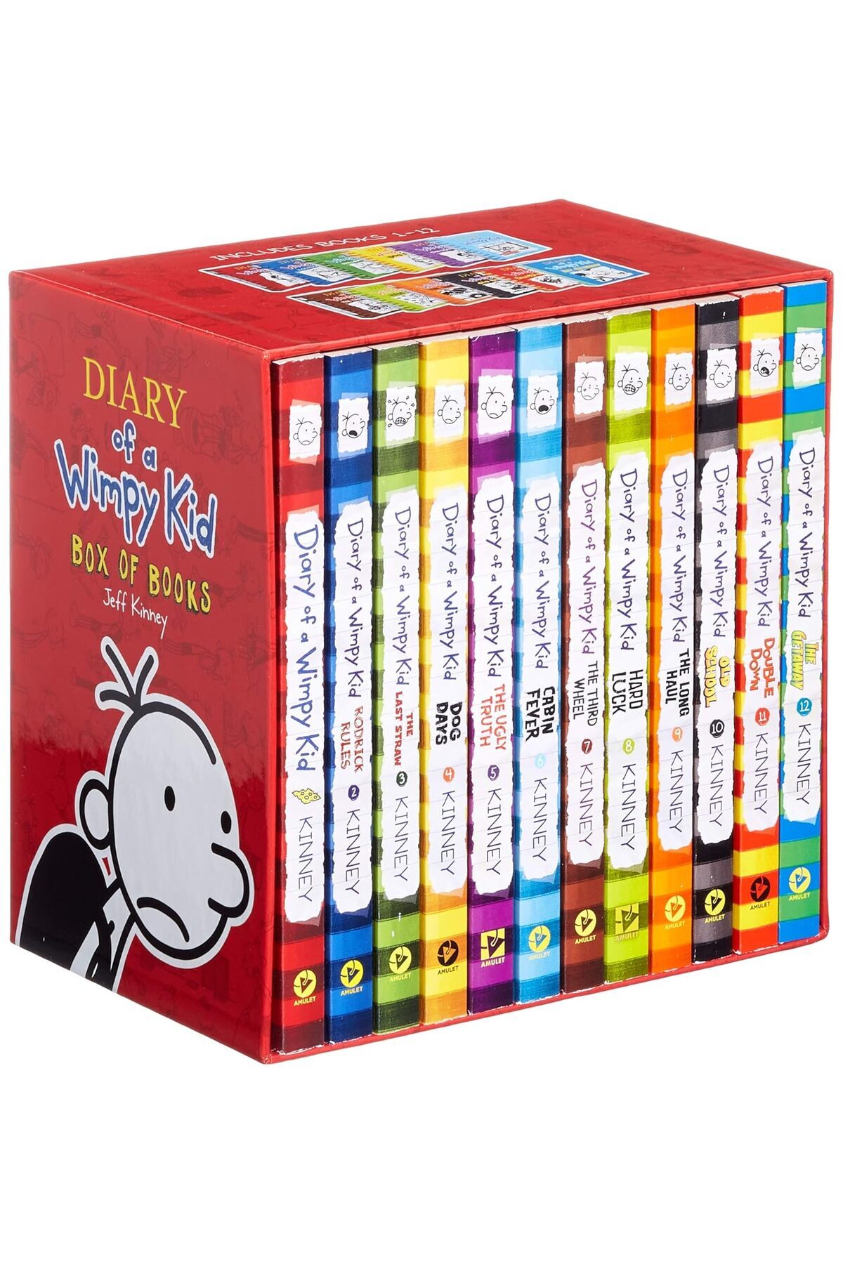 Pandora Kitabevi Diary of a Wimpy Kid Box of Books : Books 1-12