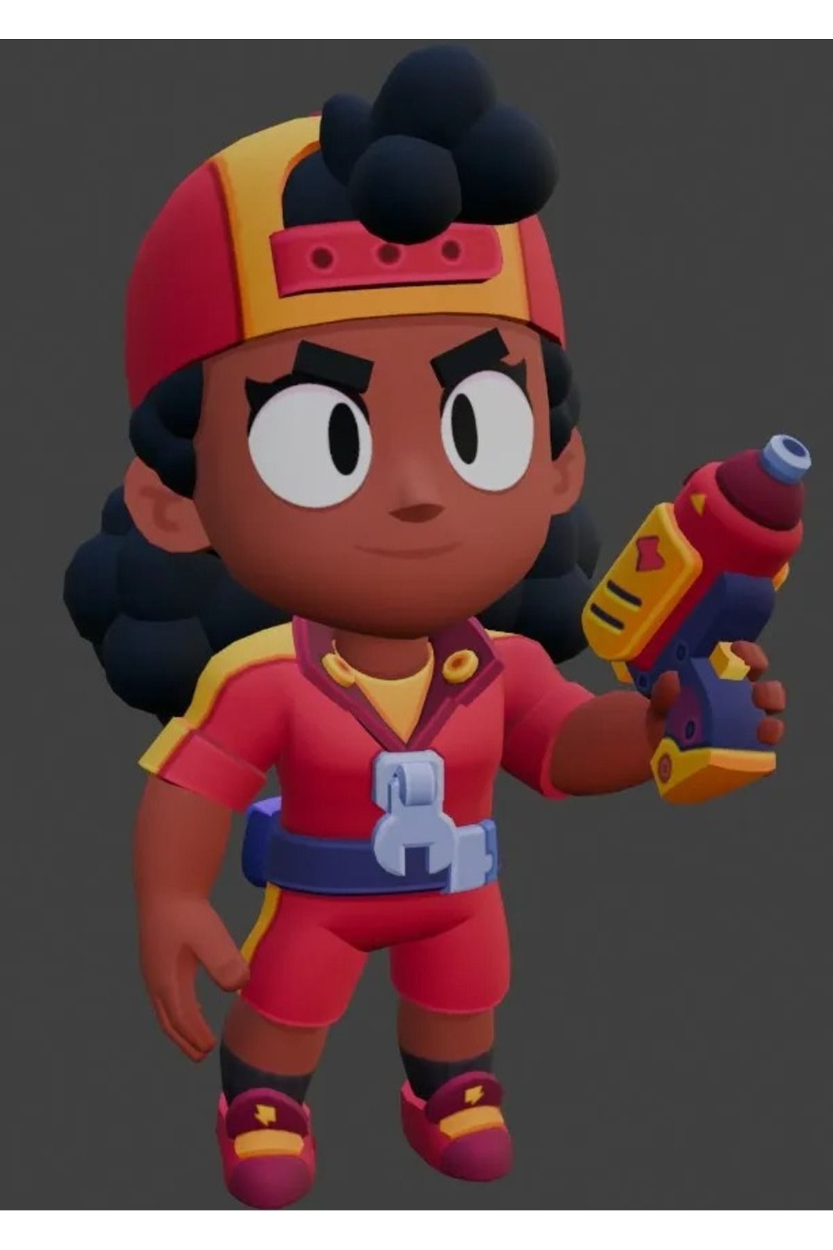 Giftbox3d BRAWL STARS MEG KARAKTER FİGÜRÜ 20 CM