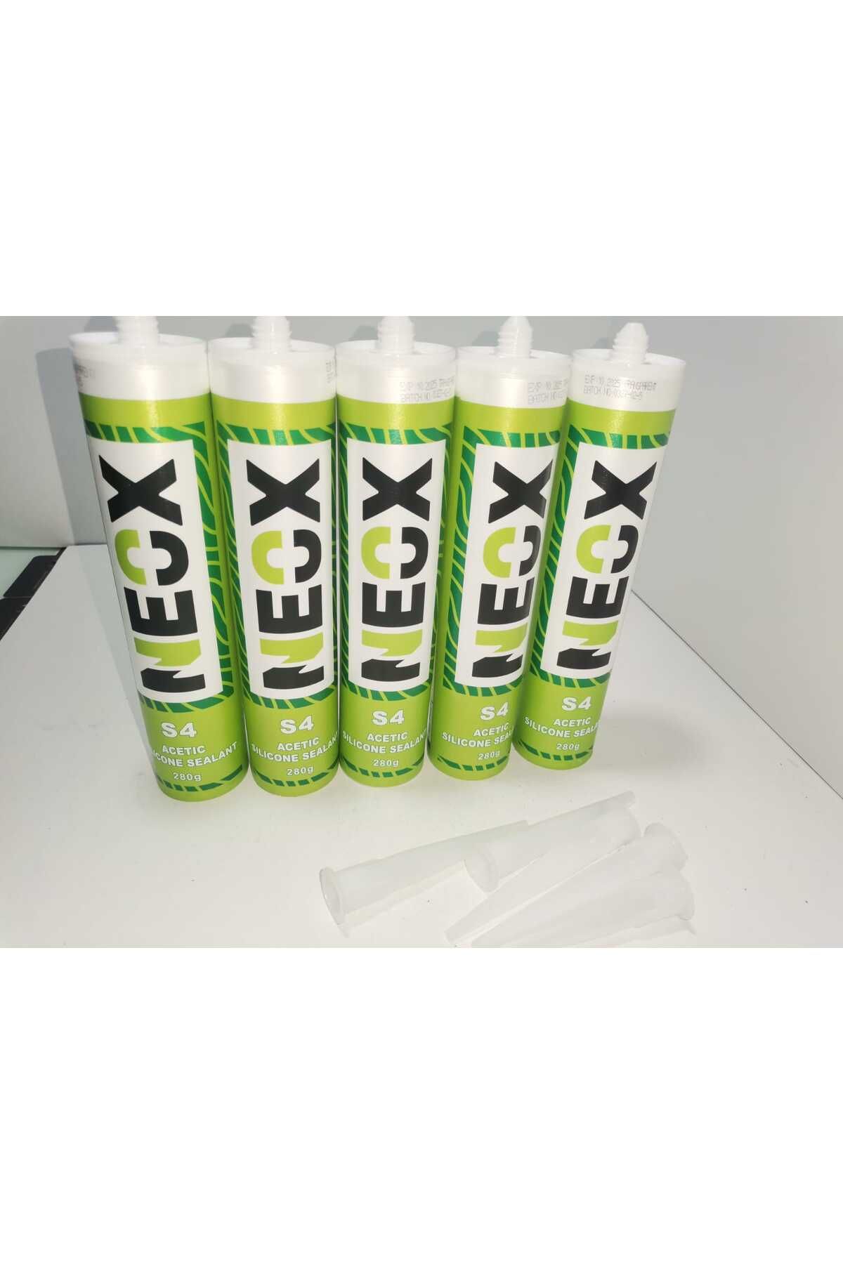 NEOX ŞEFFAF SİLKON -S4-280 ML-5 ADET