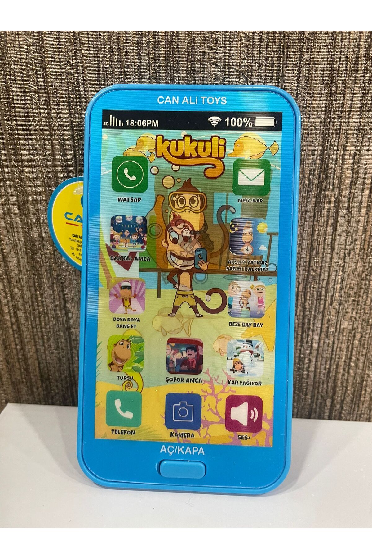 Can Ali Toys PİLLİ EĞİTİCİ TELEFON