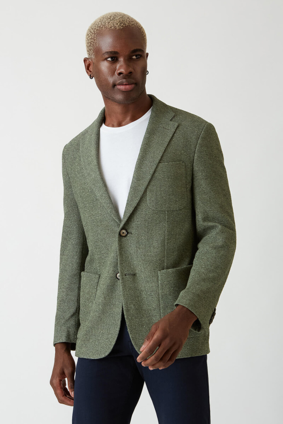 Bisse  Erkek Ceket Haki - Görsel 4