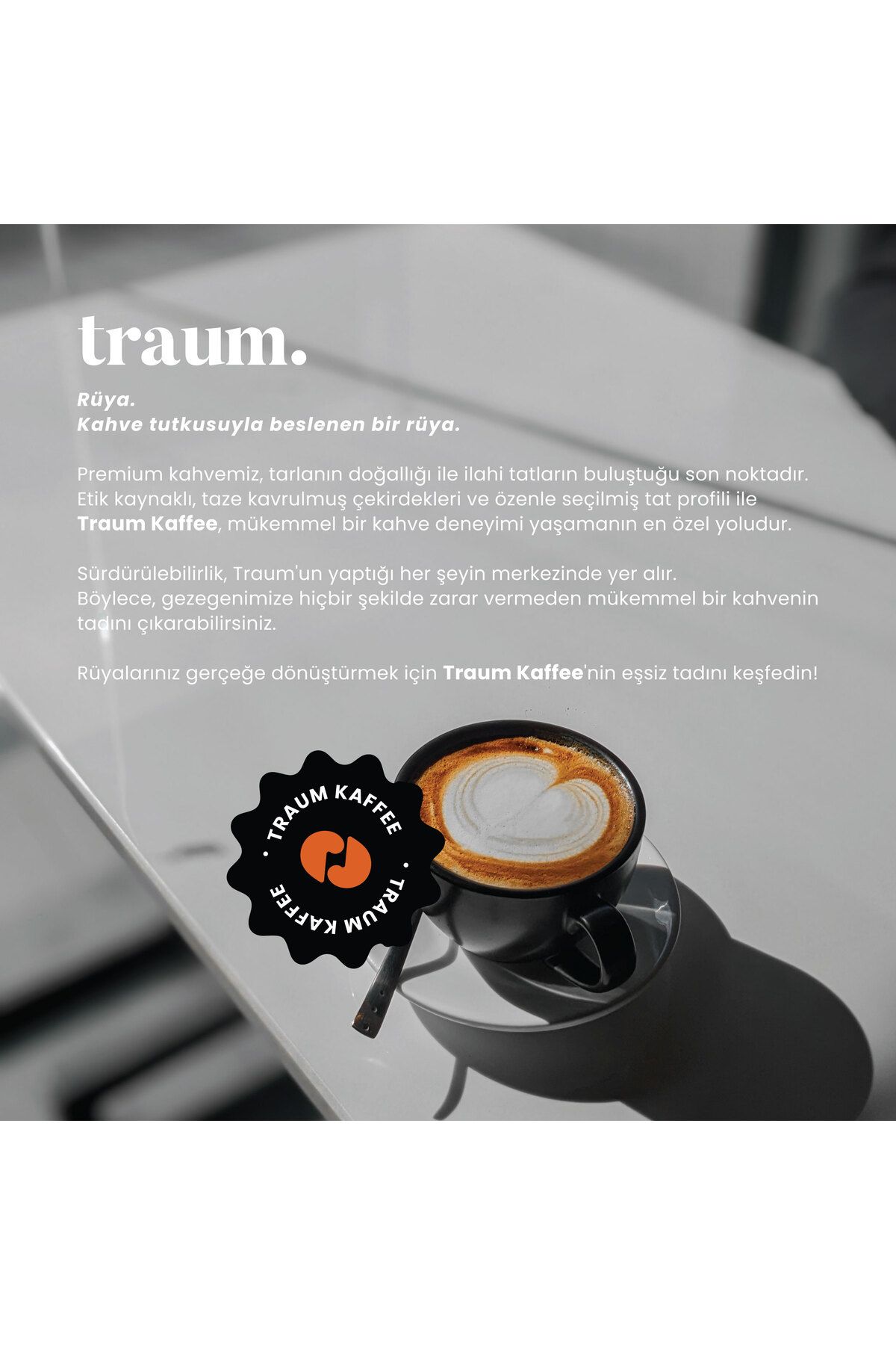 Traum Kaffee-Uva Mela Blend - Core Coffee, Dark Roasted, Rich and Intense Aroma 1 kg 5