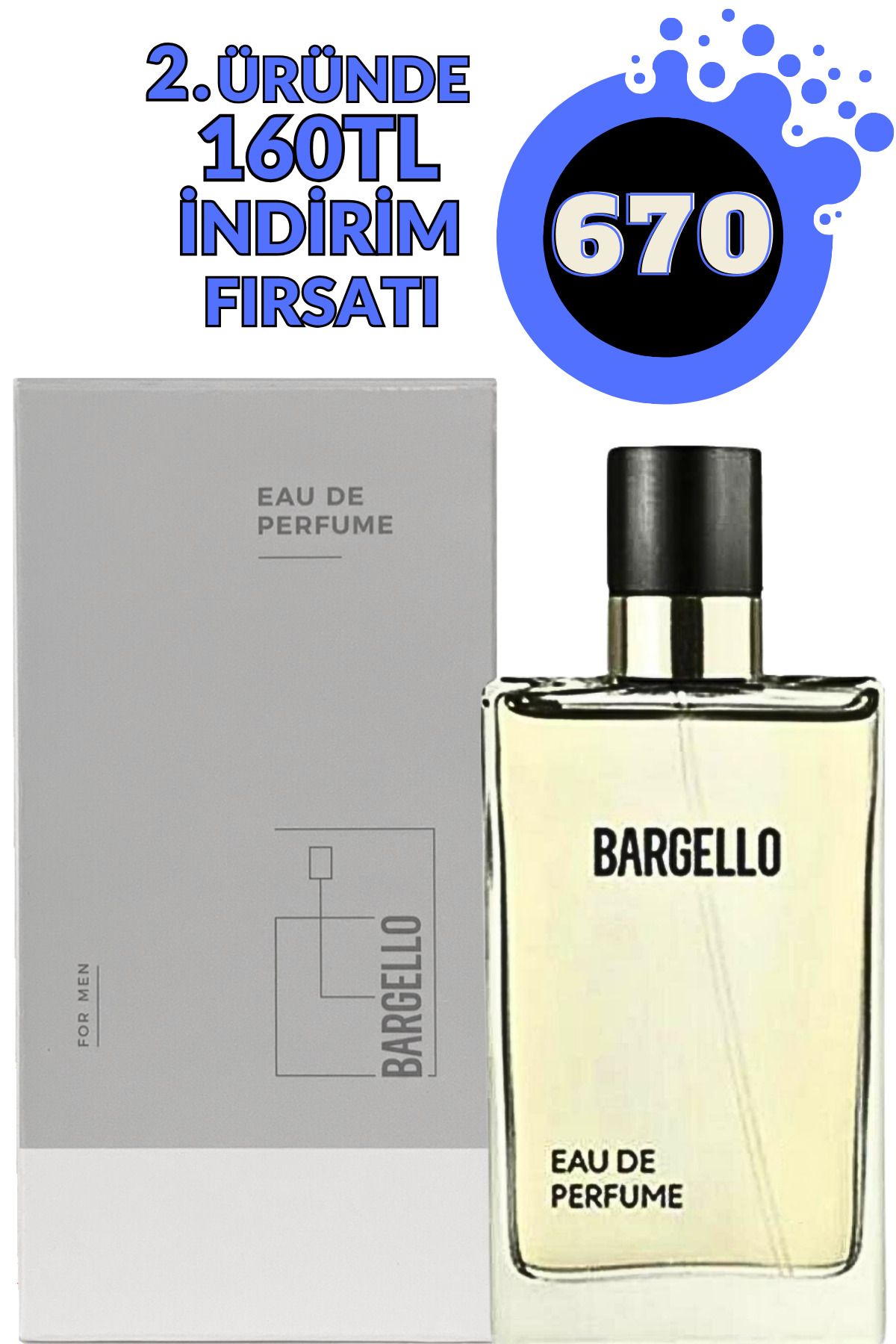 عطر مردانه 670 Fresh 50 ml Edp - Brgpen670 Bargello