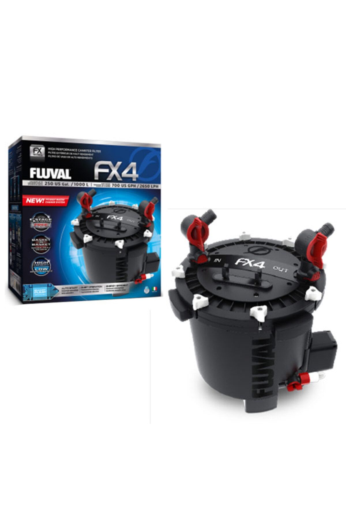 Hagen Fluval FX4 Akvaryum Dış Filtre 2650 LSaat 524130