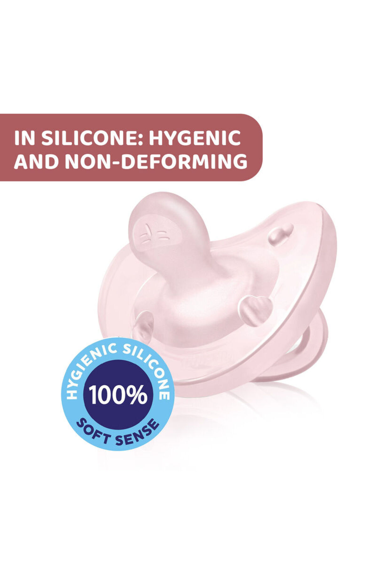 Chicco-Physioforma Soft Silicone Pacifier - 2-6 Months Double Set with Palate 7