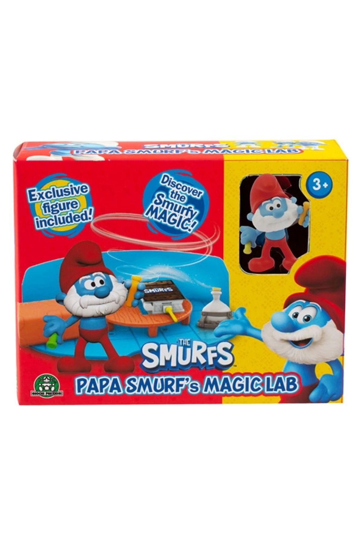ŞİRİNLER-Smurfs Smurfs Figure Game Set Puf18000 -Set with Smurfs Father Figure 1