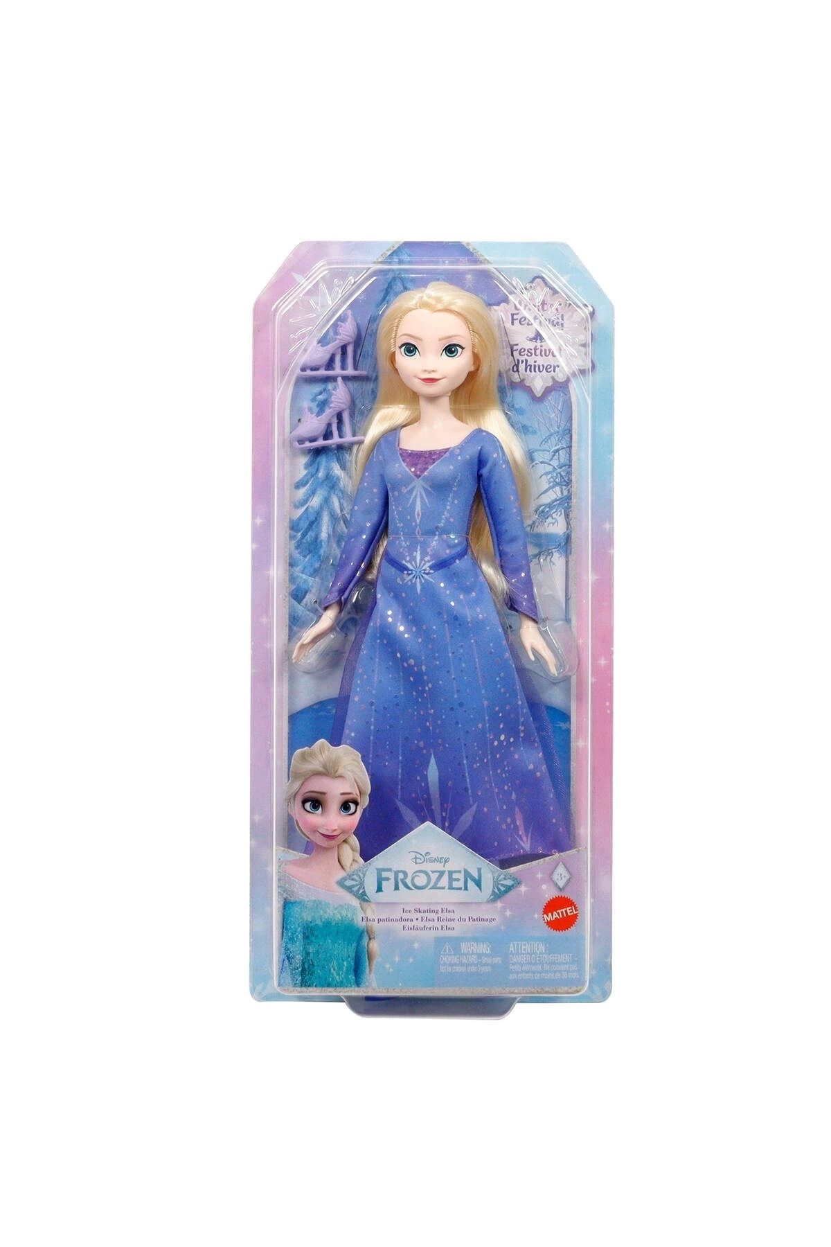 Disney Frozen DİSNEY Frozen Fashion Dolls - Ice Skating Elsa JBG53