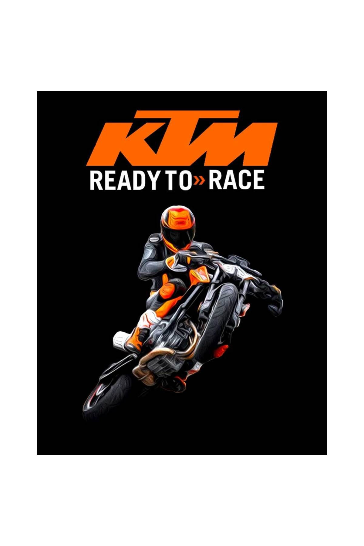 Z zepplin KTM Ready To Race Moto Büyük Sırt Patch Yama