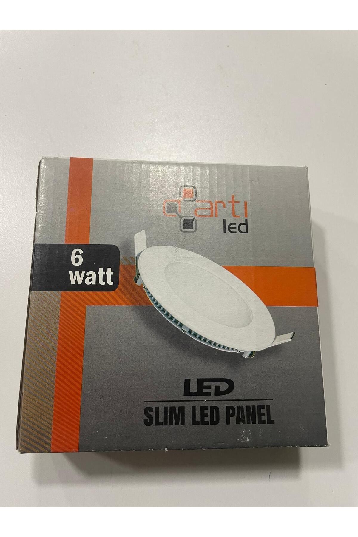 Artı Led 6W Panel Led Armatür Beyaz 6500 K