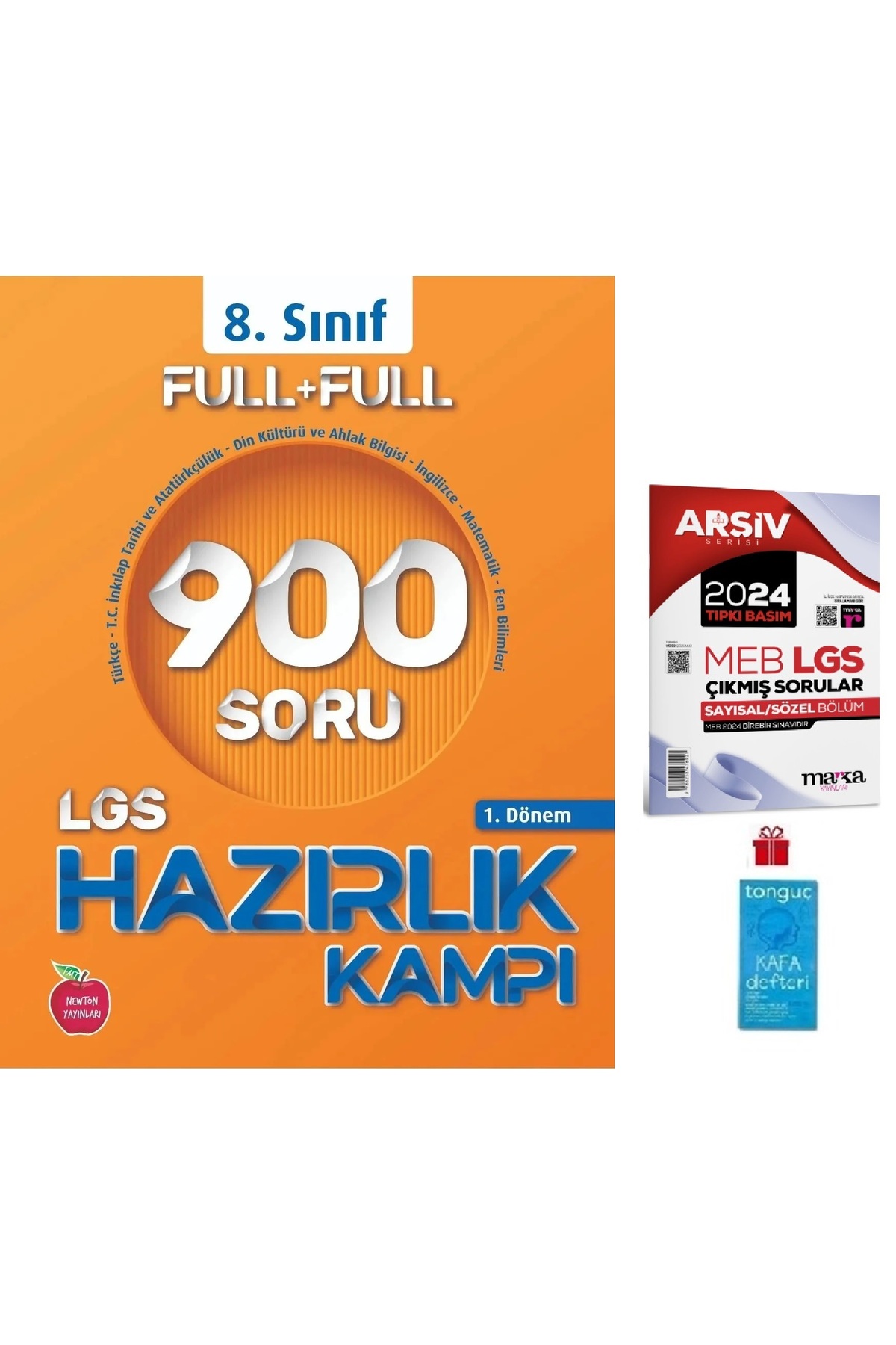 Newton Yayınları 8. Sınıf Full+Full 1. Dönem Lgs Hazırlık Kampı ve