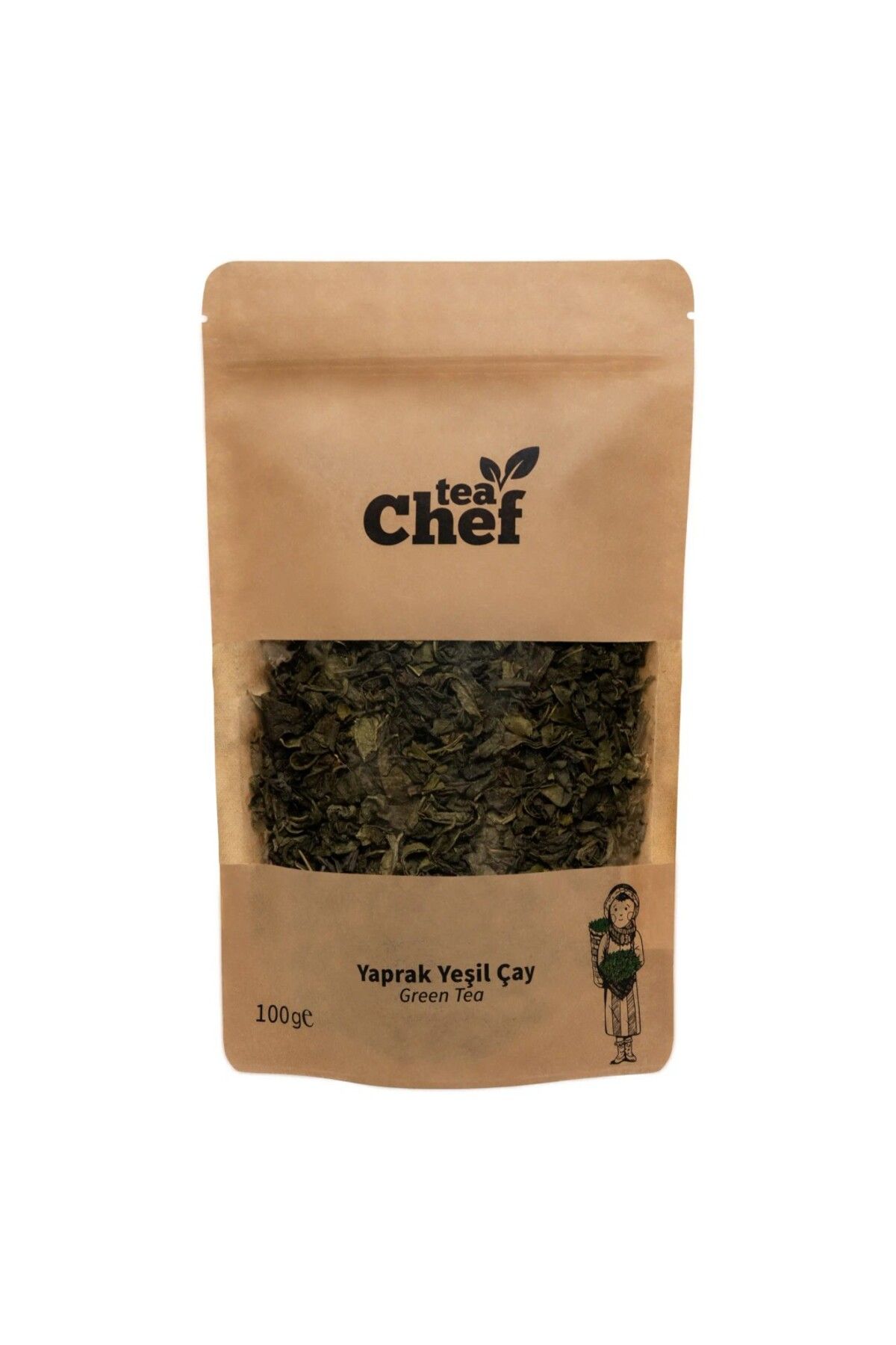 Tea Chef teaChef© Yaprak Yeşil Çay - 100 Gr, 10 Adet