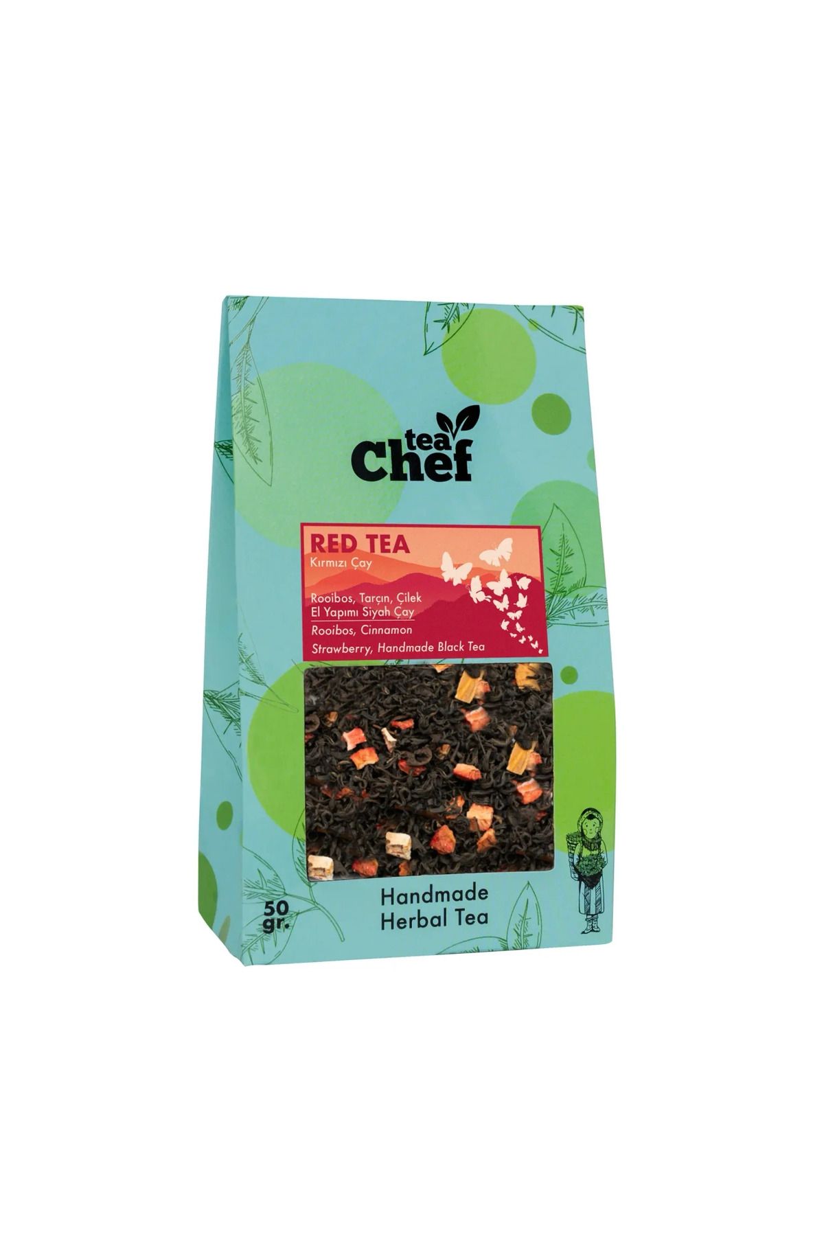 Tea Chef teaChef© Red Tea Bitki Çayı - 50 Gr, 3 Adet