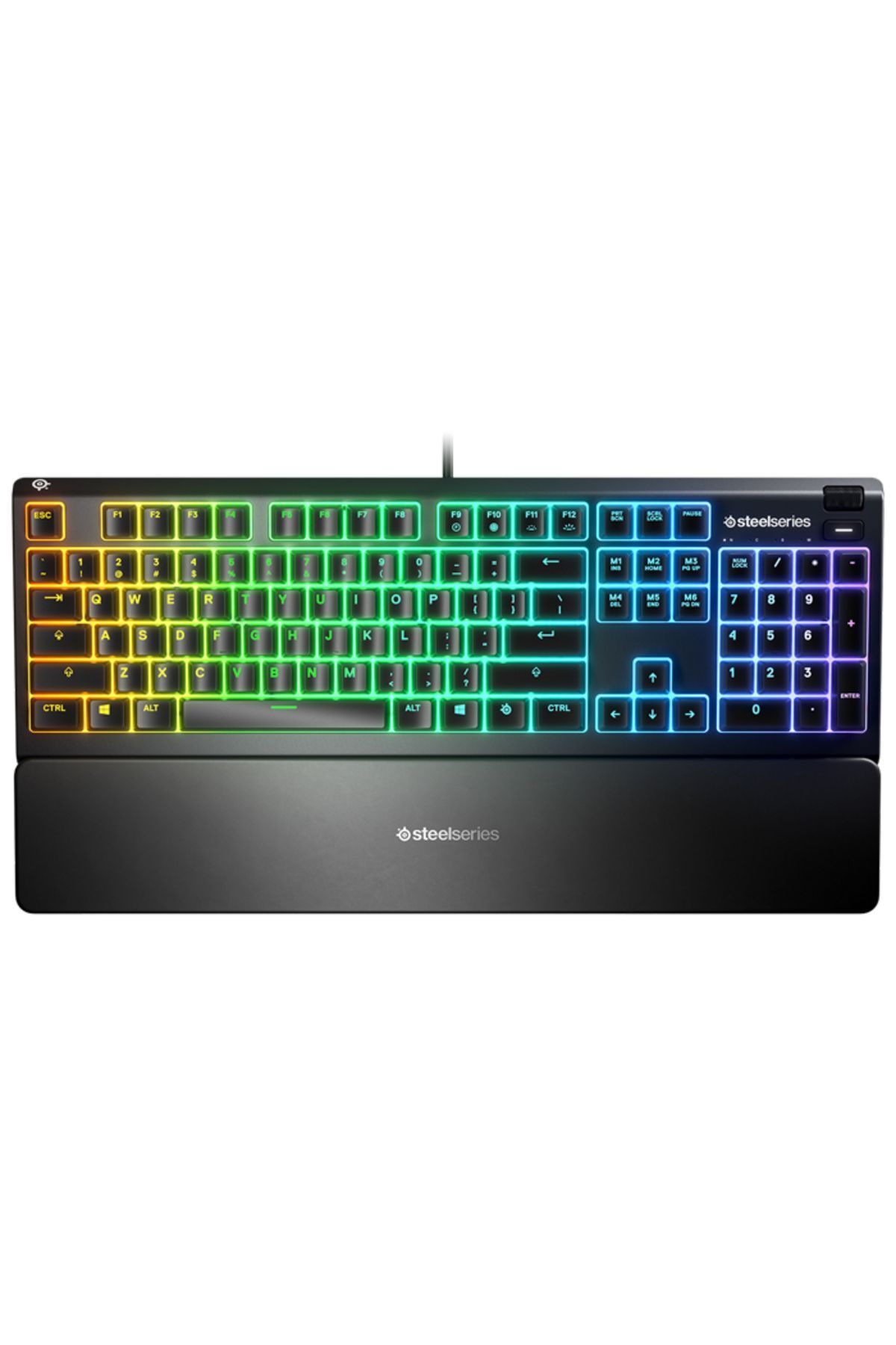 SteelSeries Apex 3 Ssk64808 Tr Q Rgb Membrane Kablolu Gaming (OYUNCU) Klavye-1